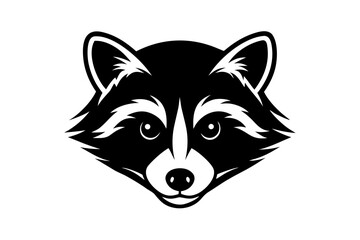 Vector art of silhouette of image of a dog