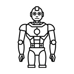 artificial intelligence robot technology concept 