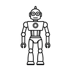 artificial intelligence robot technology concept 