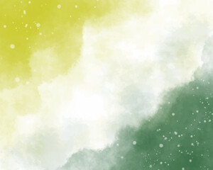 Abstract colorful watercolor for background. Digital art painting.