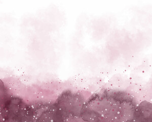 Abstract colorful watercolor for background. Digital art painting.