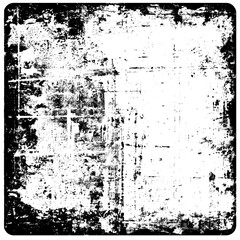 Fototapeta premium Grunge background is black and white