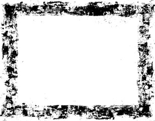 Grunge background is black and white