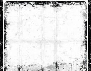 Grunge background is black and white