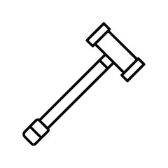 sledge hammer tool construction equipment icon