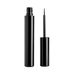 Obraz premium black eyeliner on white background, eyeliner