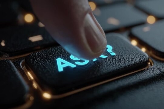 Ask questions keyboard button question mark ask me anything ask now ask us ask for help ask why
