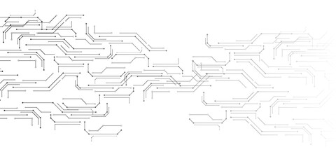Gray white Abstract technology background, Hi tech digital connect, communication, High technology concept eps 10
