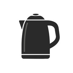 Obraz premium Electric kettle Clipart, Icon, Logo