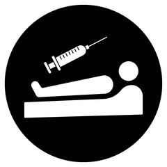 Injection icon, Safe and Effective Injections for Better Health, Precision Care Trusted Injection Solutions