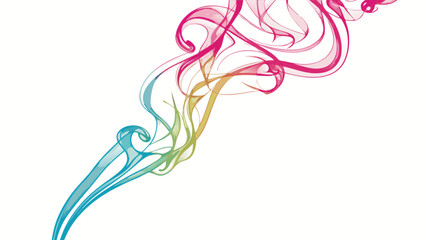 Abstract colorful smoke background design vector illustration graphic art wallpaper design for websites and print