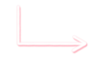 Pink Neon Sign, Arrow, Emphasis, Highlight, Decorative Element, Glowing Design, PNG, Pointing