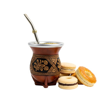 Yerba mate gourmandise and delicious sweets