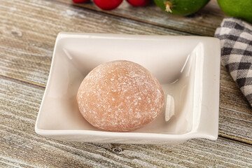 Japanese rice dessert mochi cake