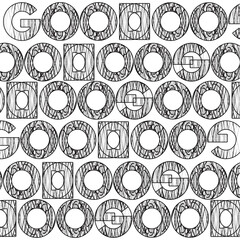 good slogan geometric brush line pattern background texture abstract art print design