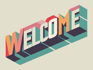 vector illustration of a modern business card