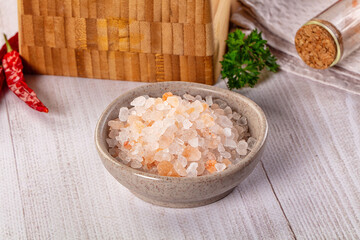 Himalaya pink salt for cooking
