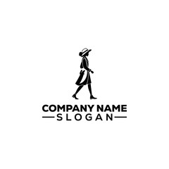 Woman Profile with Laurel Wreath Emblem