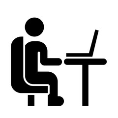 Remote Worker & Freelancer Icon