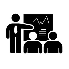 Business Presentation & Training Icon