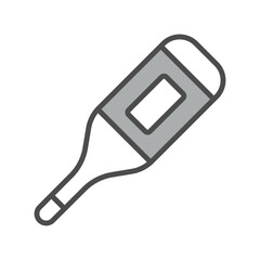 thermometer icon vector design template in white background