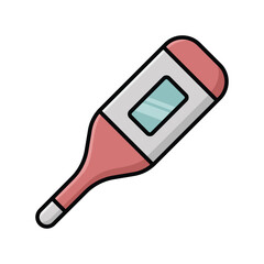 thermometer icon vector design template in white background
