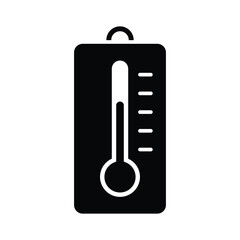 thermometer icon vector design template in white background