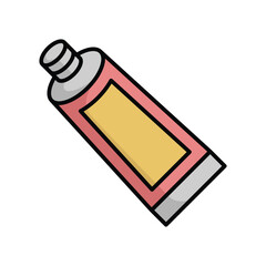 toothpaste iconvector design template in white background