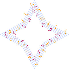 Music Note Frame