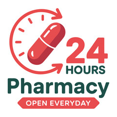 Vector Icon of Open Everyday Medicine Service