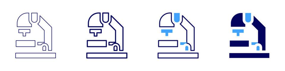 Avian biology icon in 4 different styles. Thin Line, Line, Bold Line, Duotone. Duotone style. Editable stroke