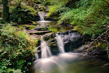 Obraz premium Waterfall Sanctuary in Northern Spain