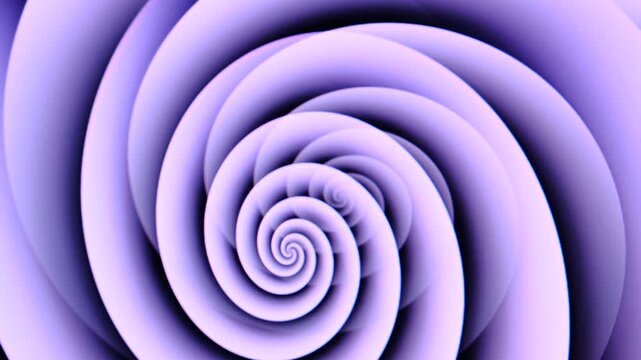 Hypnosis visualisation conept endless spiral, Surreality abstract motion graphics, vertigo hallucinations induced by stroboscopic flicker