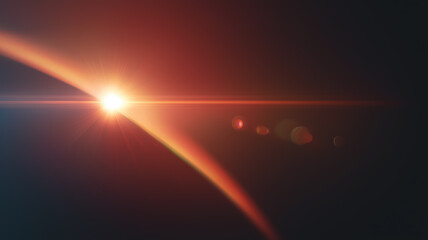 Colored Glare Background