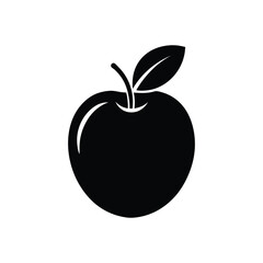 vector illustration of an apple