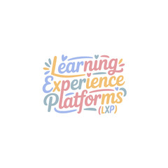 Learning Experience Platforms (LXP) Sticker