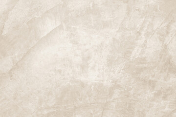 Old concrete wall texture background. Close up retro plain cream color cement wall background texture. Design paper vintage parchment element.