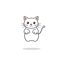 Obraz premium simple cat