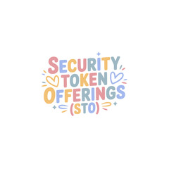 Security Token Offerings (STO) Sticker
