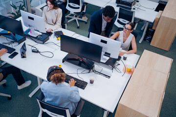 Modern offices enhance teamwork and collaboration, boosting productivity and creativity