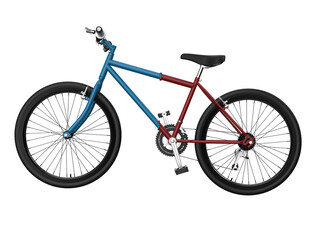 Obraz premium Innovative Custom Folding Flip Bike: Dual Views of a Foldable Bicycle – Compact Urban Commuter Ideal for Space-Saving Transport and Active City Lifestyle on Transparent Background HD PNG!!