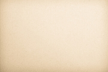 Fototapeta premium Old paper vintage texture surface for background. Recycle pale brown paper texture, Cream color recycled kraft paper texture blank with copy space for text.