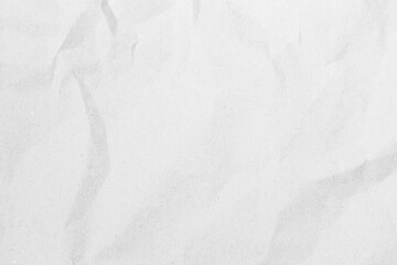 Obraz premium White recycled craft paper texture as background. Grey paper texture, Old vintage page or grunge vignette of old newspaper. Pattern rough art creased grunge letter. Hardboard with copy space for text.