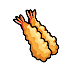 fried shrimp icon