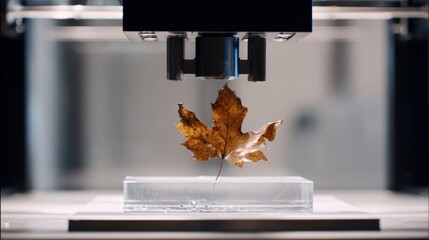 3D printed leaf