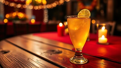 A traditional red-and-white rosette pinned on linen, glowing under golden sunlight during Peru's Independence Day celebration.