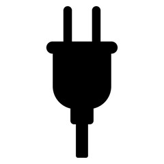 電源プラグのアイコンイラスト001