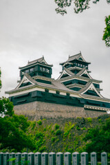 Fototapeta premium Kumamoto Castle in south of Japan