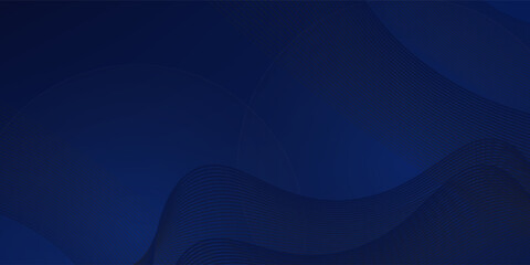 Premium background design with diagonal dark blue line pattern. Vector horizontal template for digital lux business banner, contemporary formal invitation, luxury voucher, prestigious gift certificate
