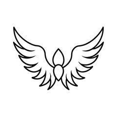 eagle with wings